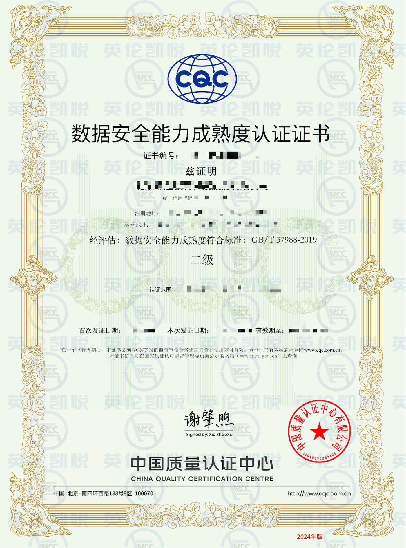 GB/T 37988-2019（DSMM）